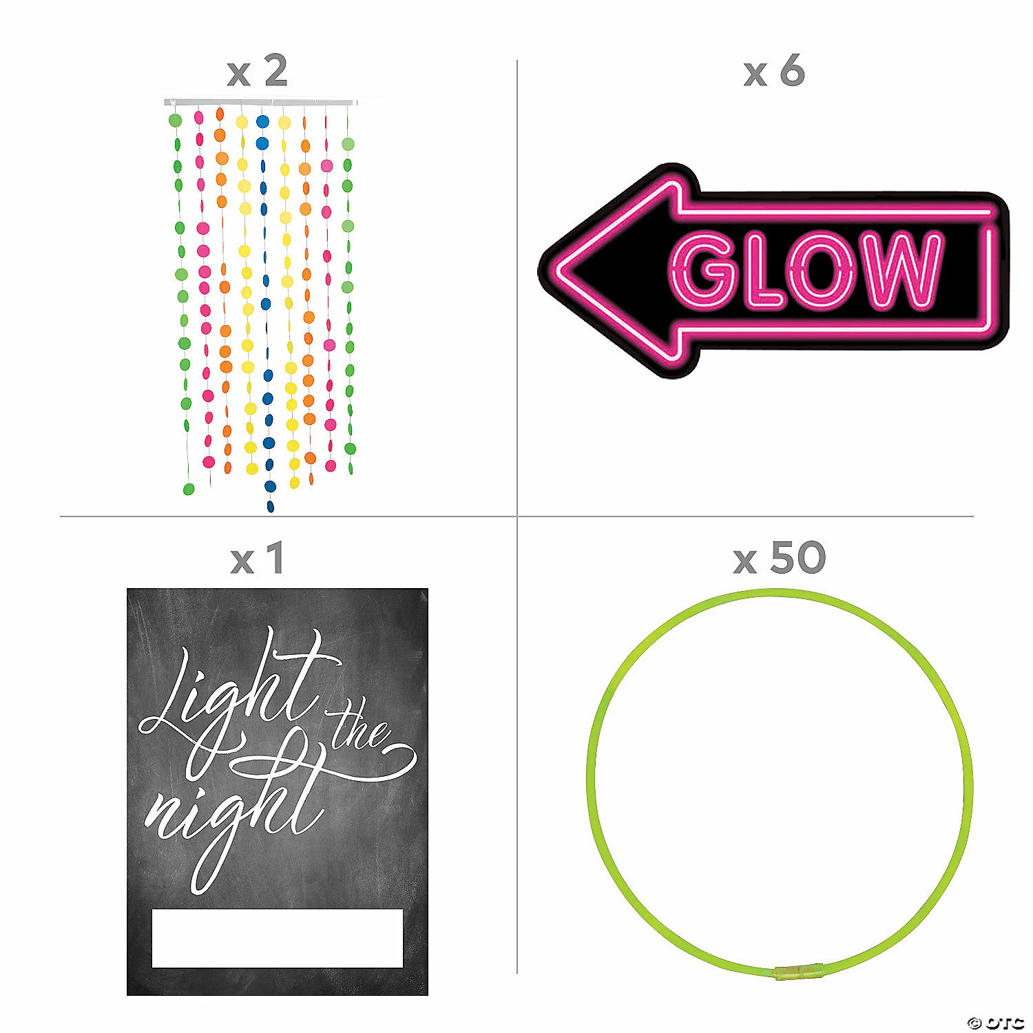 Promo 𧨠Glow Party Kit - 59 Pc. π 4 Promo 𧨠Glow Party Kit - 59 Pc. π - Image 2
