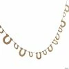 Hot Sale 🔔 Gold Glitter Horseshoe Garland 😍 -Deals Decorations Store gold glitter horseshoe garland13758405