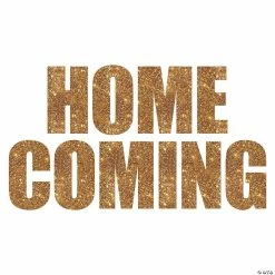Best reviews of π Homecoming Gold Glitter Cutouts - 10 Pc. β
