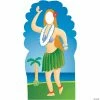 Hot Sale 😀 Hula Girl Cardboard Stand-In Stand-Up 🔥 -Deals Decorations Store hula girl cardboard stand in stand up13577283