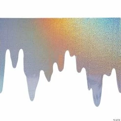 Hot Sale 😀 Iridescent Mylar Icicle Décor - 3 Pc. 🎁