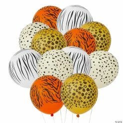Hot Sale 🔔 Jungle Animal Print 11" Latex Balloons - 50 Pc. ❤️