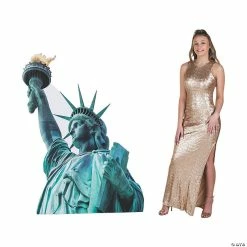 Best Sale 😉 Large Statue of Liberty Cardboard Stand-Up 🎉