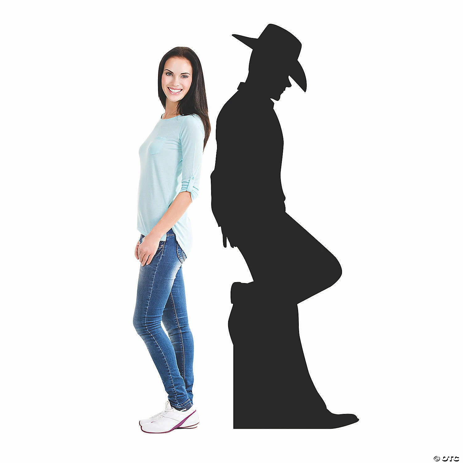 Budget ✔️ Leaning Cowboy Silhouette Life-Size Cardboard Stand-Up 😍 5 Budget ✔️ Leaning Cowboy Silhouette Life-Size Cardboard Stand-Up 😍 - Image 3
