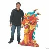 Brand new ✔️ Lunar New Year Dragon Head Cardboard Stand-Up 🔥 -Deals Decorations Store lunar new year dragon head cardboard stand up3 4999