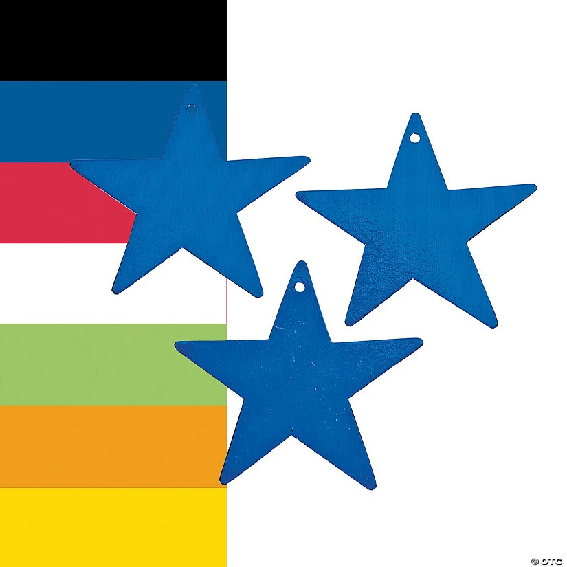 Budget ๐ Metallic Stars - 12 Pc. โจ 3 Budget ๐ Metallic Stars - 12 Pc. โจ