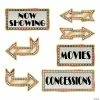 Best reviews of 😍 Movie Night Directional Sign Cutouts - 6 Pc. 🔔