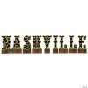 Cheap 🤩 Nashville Letter Stand-Up Set - 9 Pc. ⭐