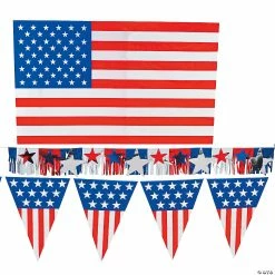 Top 10 🥰 Plastic Patriotic Outdoor Decorating Kit - 3 Pc. 🛒
