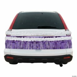 Best deal 🔔 Purple & White Car Parade Decorating Kit - 5 Pc. 👍