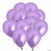 Discount ❤️ Chrome 5" Latex Balloons - 24 Pc. 🤩 -Deals Decorations Store purple chrome 5 latex balloons 24 pc 14104449
