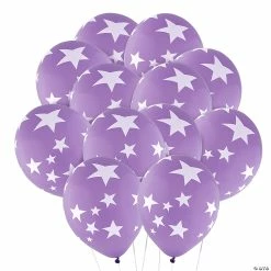 Outlet 🧨 Stars 11" Latex Balloons – 24 Pc. ✨