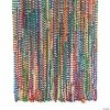 Deals 🧨 Rainbow Mardi Gras Bead Necklaces - 48 Pc. 😉