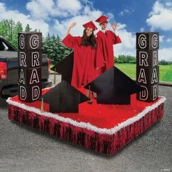 Brand new ๐งจ Red Graduation Parade Float Decorating Kit - 19 Pc. ๐