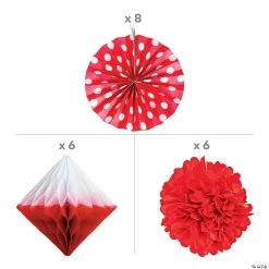 Hot Sale 🤩 Hanging Decorating Kit - 20 Pc. 🤩 -Deals Decorations Store red hanging decorating kit 20 pc 13980056 a01