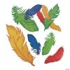 Promo 🎉 Rio Mosaic Feather Cutouts 👏 -Deals Decorations Store rio mosaic feather cutouts13829755