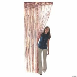 Budget 🎁 Metallic Fringe Door Curtains ⌛