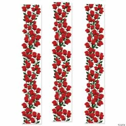 New 🛒 Rose Party Decorative Panels - 3 Pc. 😉