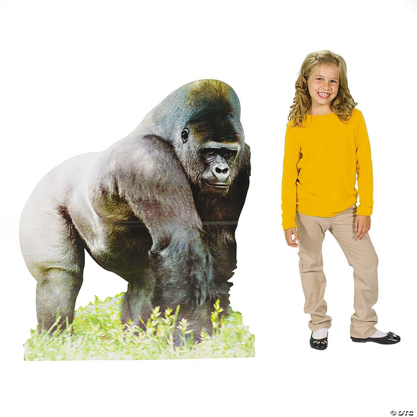 Buy ๐ Safari Gorilla Cardboard Stand-Up โ 3 Buy ๐ Safari Gorilla Cardboard Stand-Up โ