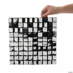 New ⭐ Silver Sequin Shimmer Wall Panels - 4 Pc. 🛒