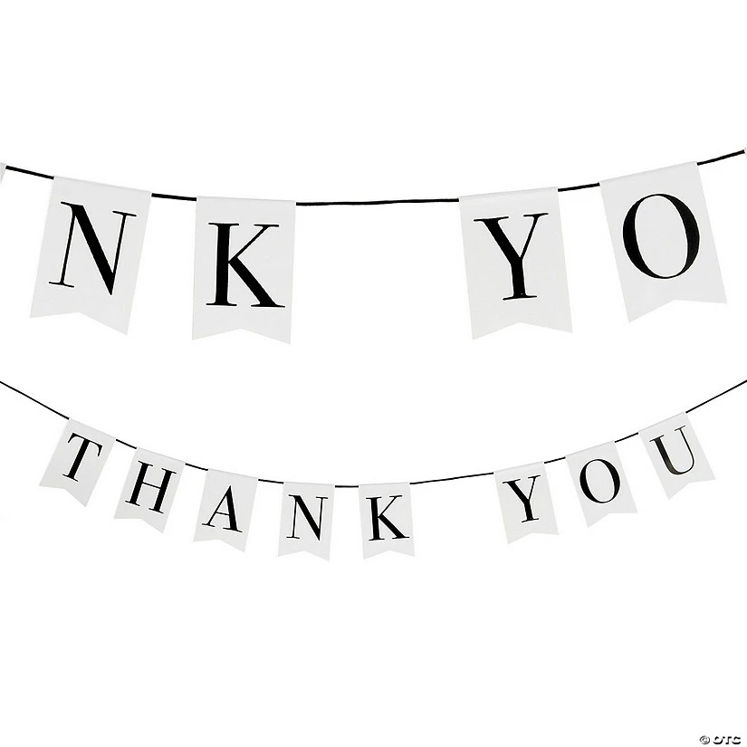 Wholesale π Simple Thank You Garland π 3 Wholesale π Simple Thank You Garland π