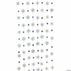 Buy ⭐ Snowflake String Decorations - 12 Pc. 🎁