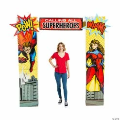 Best Sale 😉 Superhero Column Archway - 3 Pc. 💯