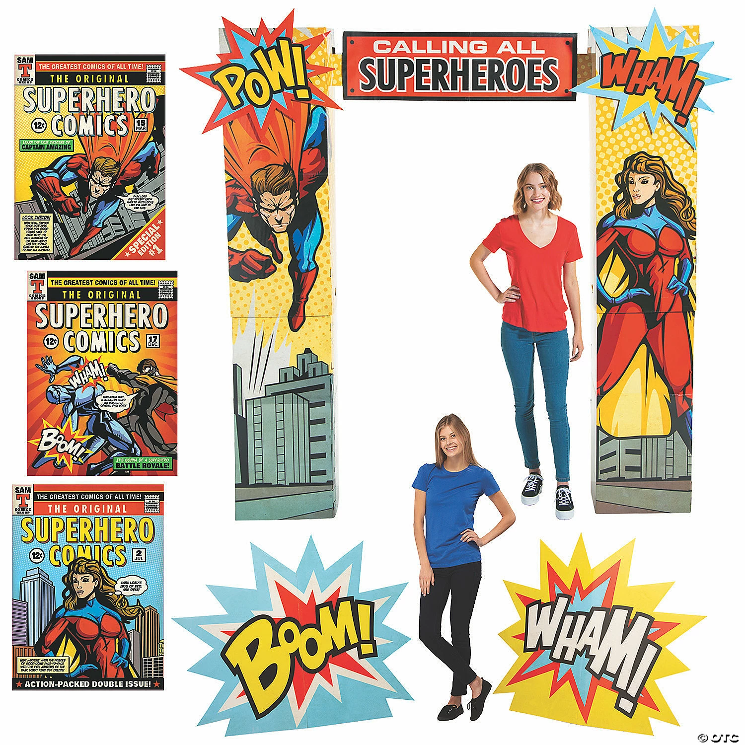 Cheap π Superhero Decorating Kit - 8 Pc. π 3 Cheap π Superhero Decorating Kit - 8 Pc. π