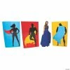 Top 10 😍 Superhero Silhouette Wall Panel Cardboard Stand-Ups - 3 Pc. 🌟