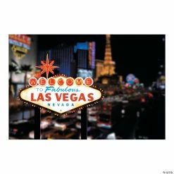 Best Sale ⭐ Viva Las Vegas Backdrop - 3 Pc. 😉