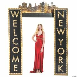 Budget 😉 Welcome to New York Column Archway - 3 Pc. 🤩